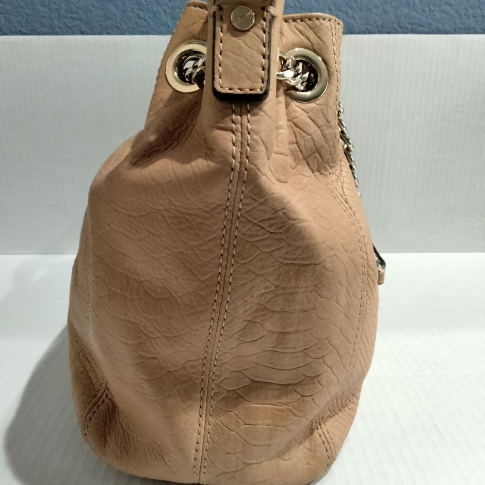 MICHAEL Michael Kors Tan Pebbled Leather Shoulder Bag - Picture 5 of 12